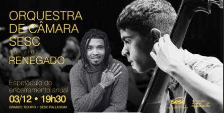 Imagem ilustrativa divulgando a orquestra 