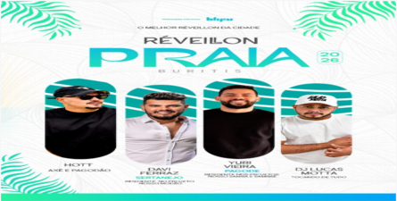 Imagem ilustrativa do Réveillon Praia Buritis