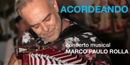 Imagem de cartaz do concerto Acordeando 