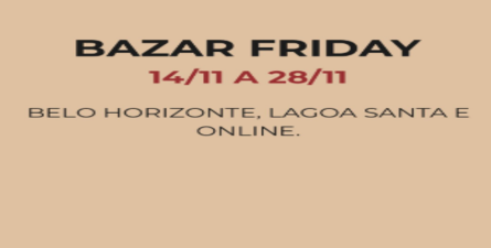 Imagem do cartaz Bazar Friday 