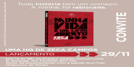 Imagem do livro Minha Vida é um Livro Aberto 
