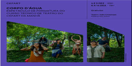 Imagem do Èspetaculo: Corpo D'água 