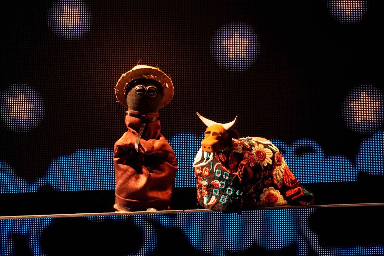 Bonecos do Espetáculo Bebê e o Boi Babau