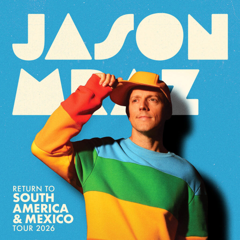 Show: Jason Mraz - Turnê "Return to South America Tour"
