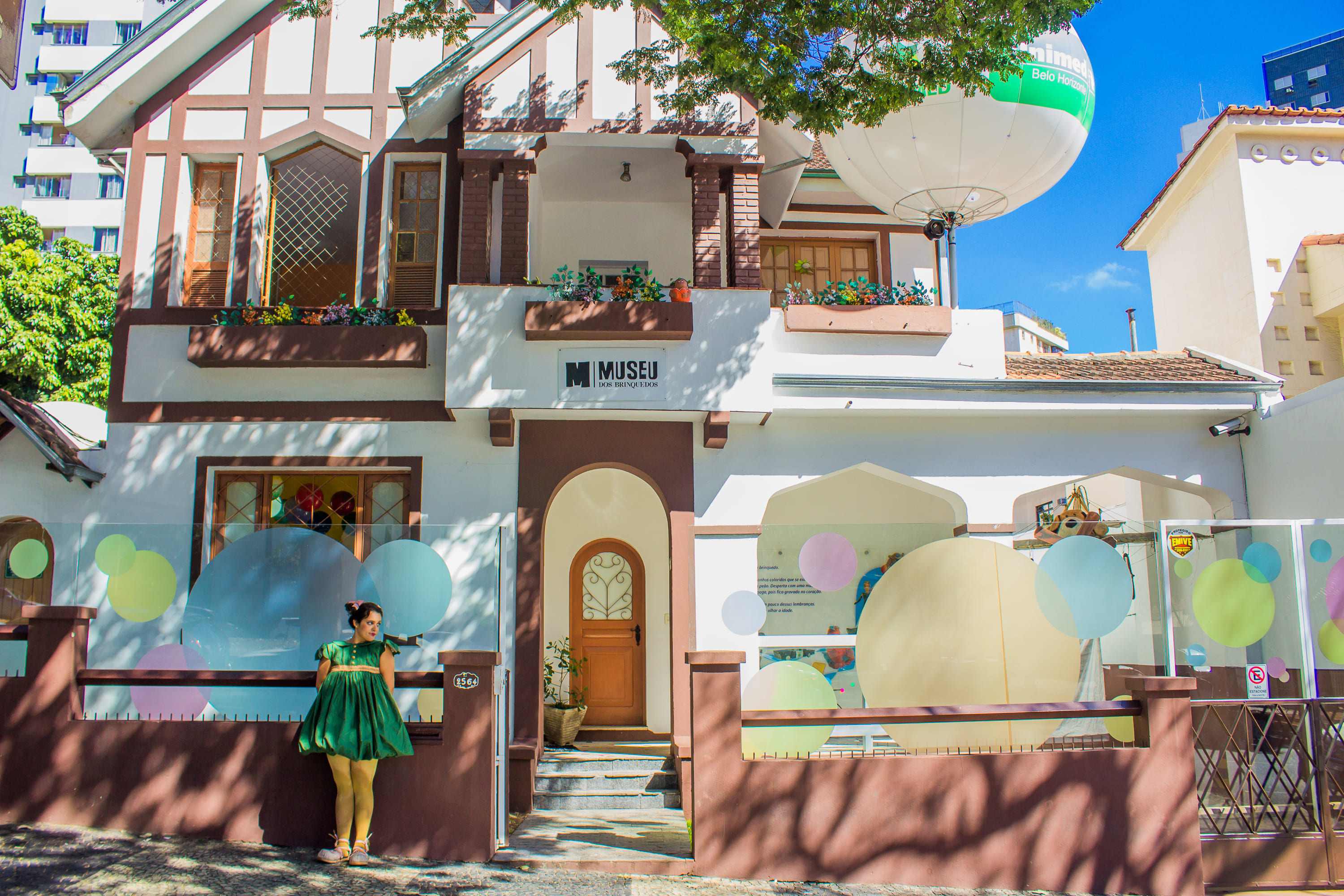 Fachada do Museu dos Brinquedos