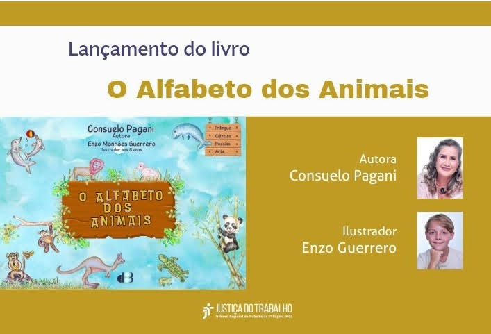 Lançamento de Livro "O Alfabeto dos Animais"