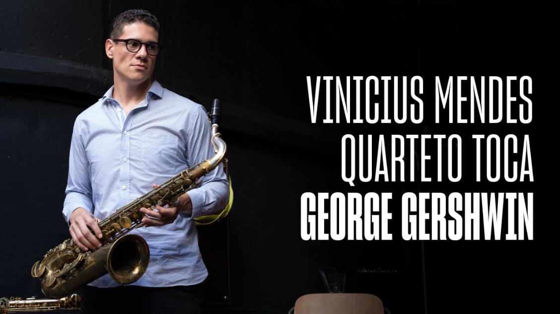 Cartaz do evento com imagem do Cantor Vinicius Mendes