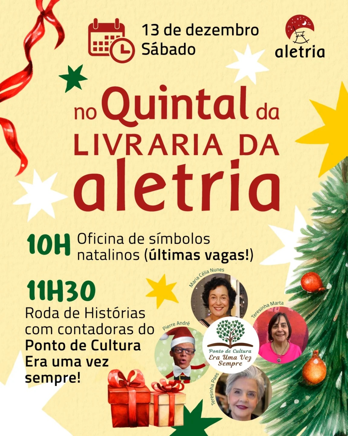 Contos de Natal e Lançamento do Livro: "O Natal que mora em nós"