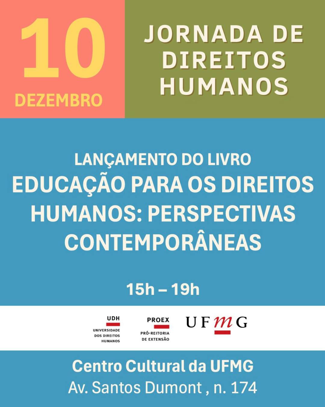 fly com informações do evento