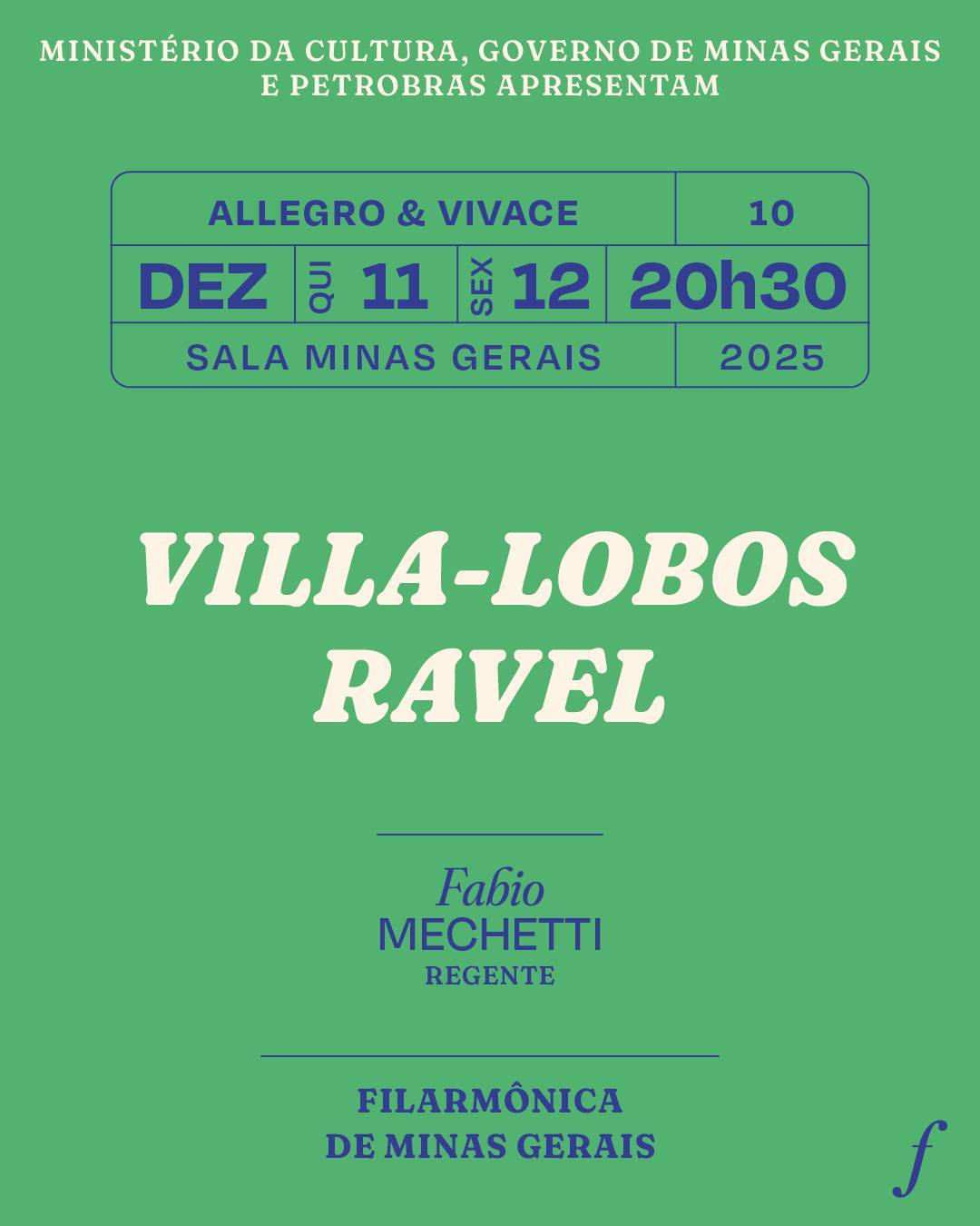 Flyer de divulgação com fundo verde, texto informa o evento.