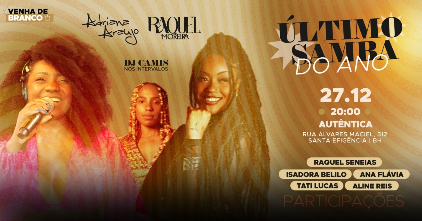 Show: O Último Samba do Ano com Adriana Araújo