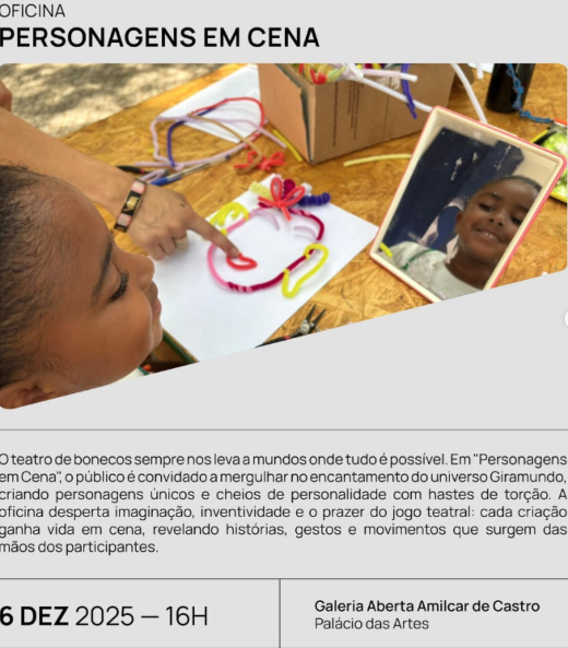 fly com informações do evento