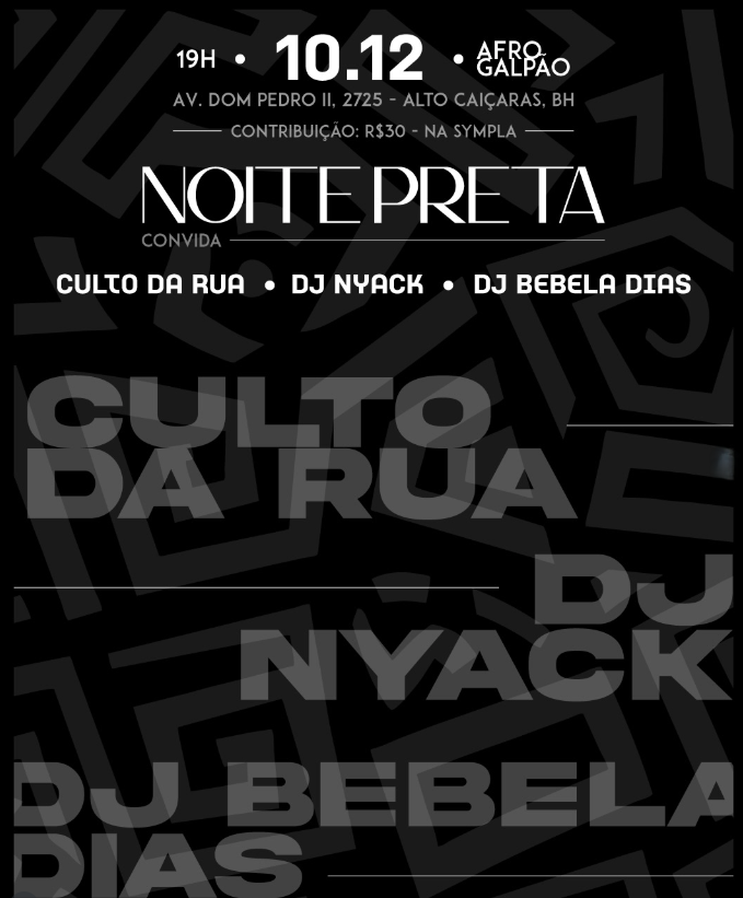 Festa: Noite Preta