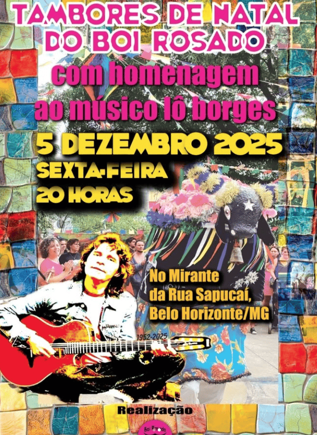 Tambores de Natal do Boi Rosado 2025