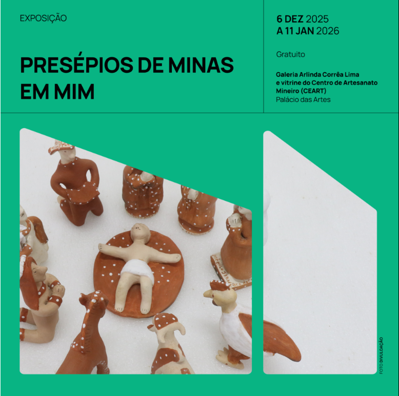 imagem de divulgação da exposição Presépios de Minas em Mim