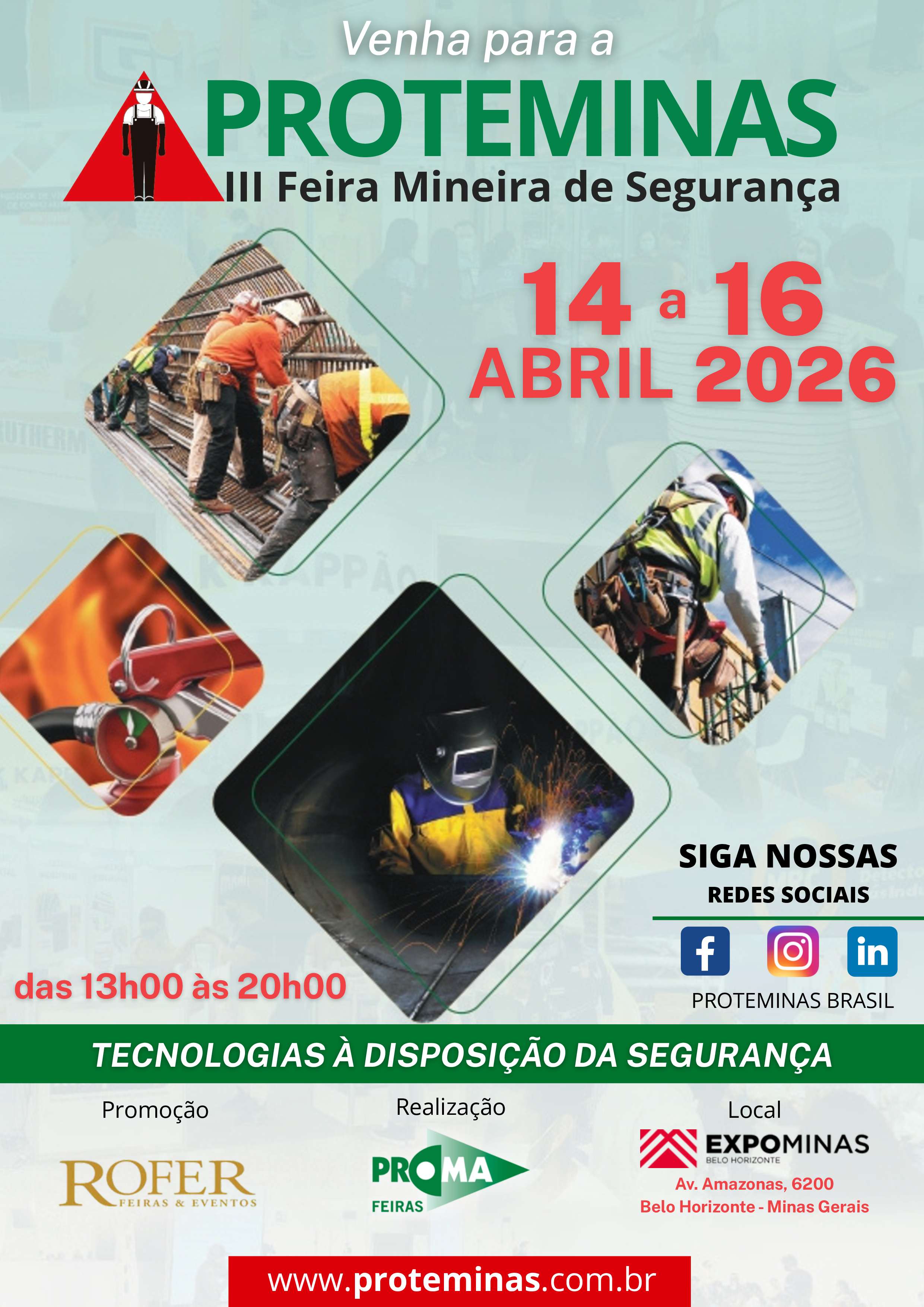 III Feira Mineira de Segurança - Proteminas 2026