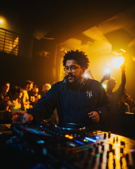 Fotografia do DJ Vhoor