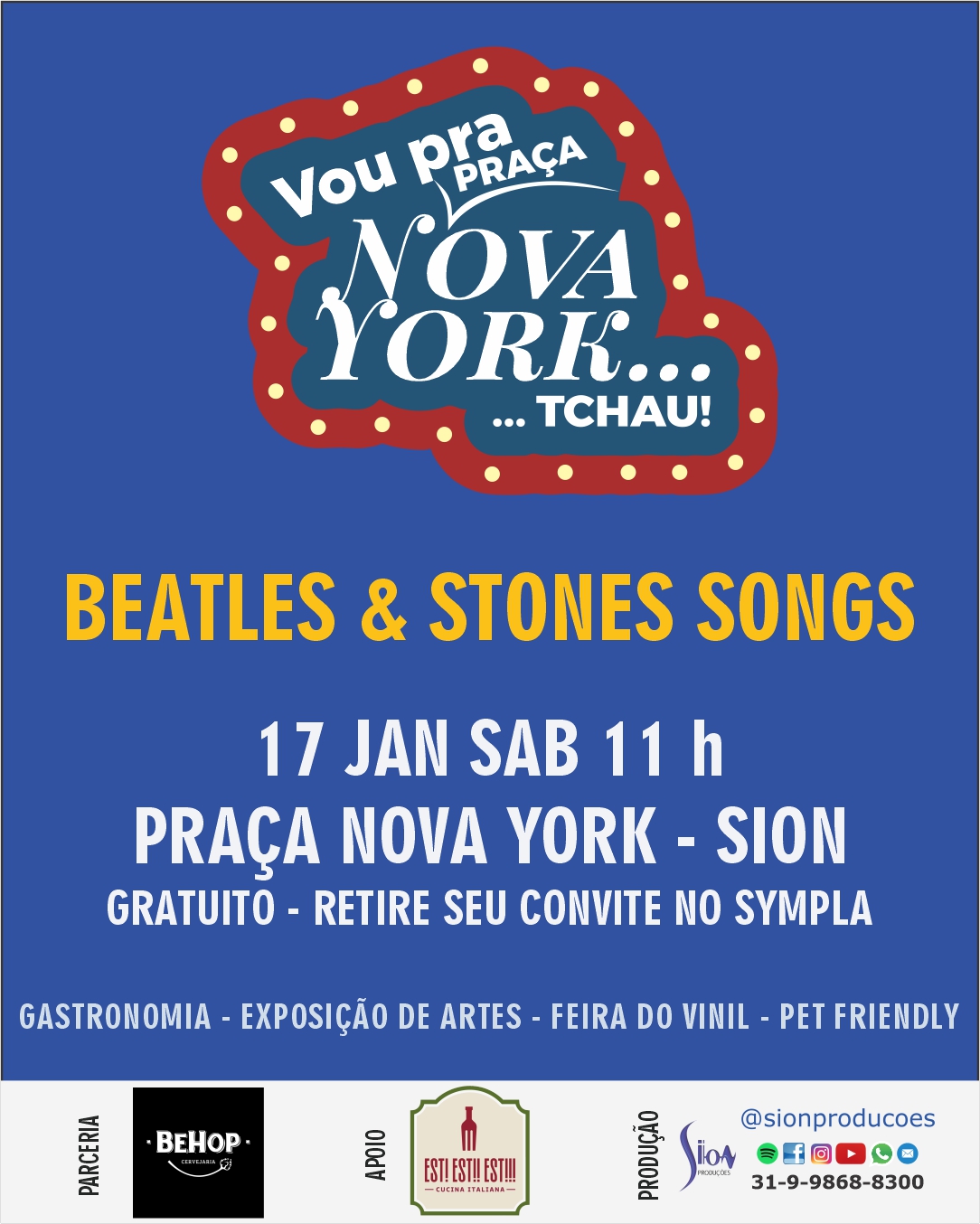 Vou Pra (Praça) Nova York... Tchau!