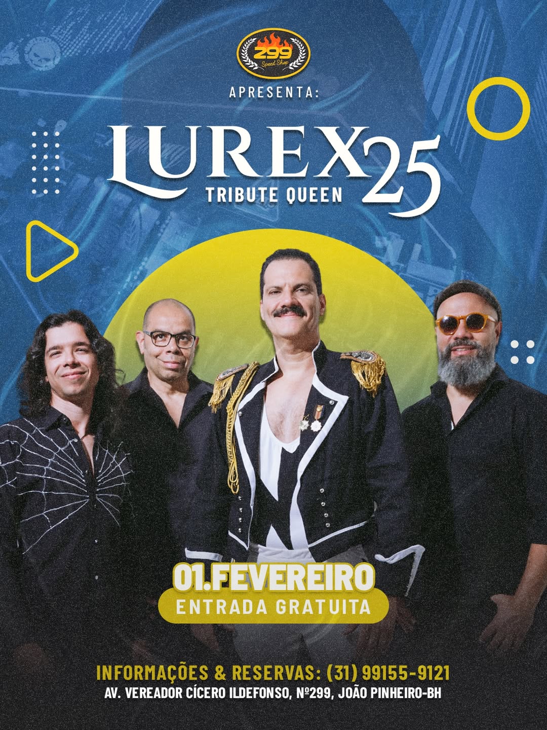 Flyer oficial de divulgação do evento