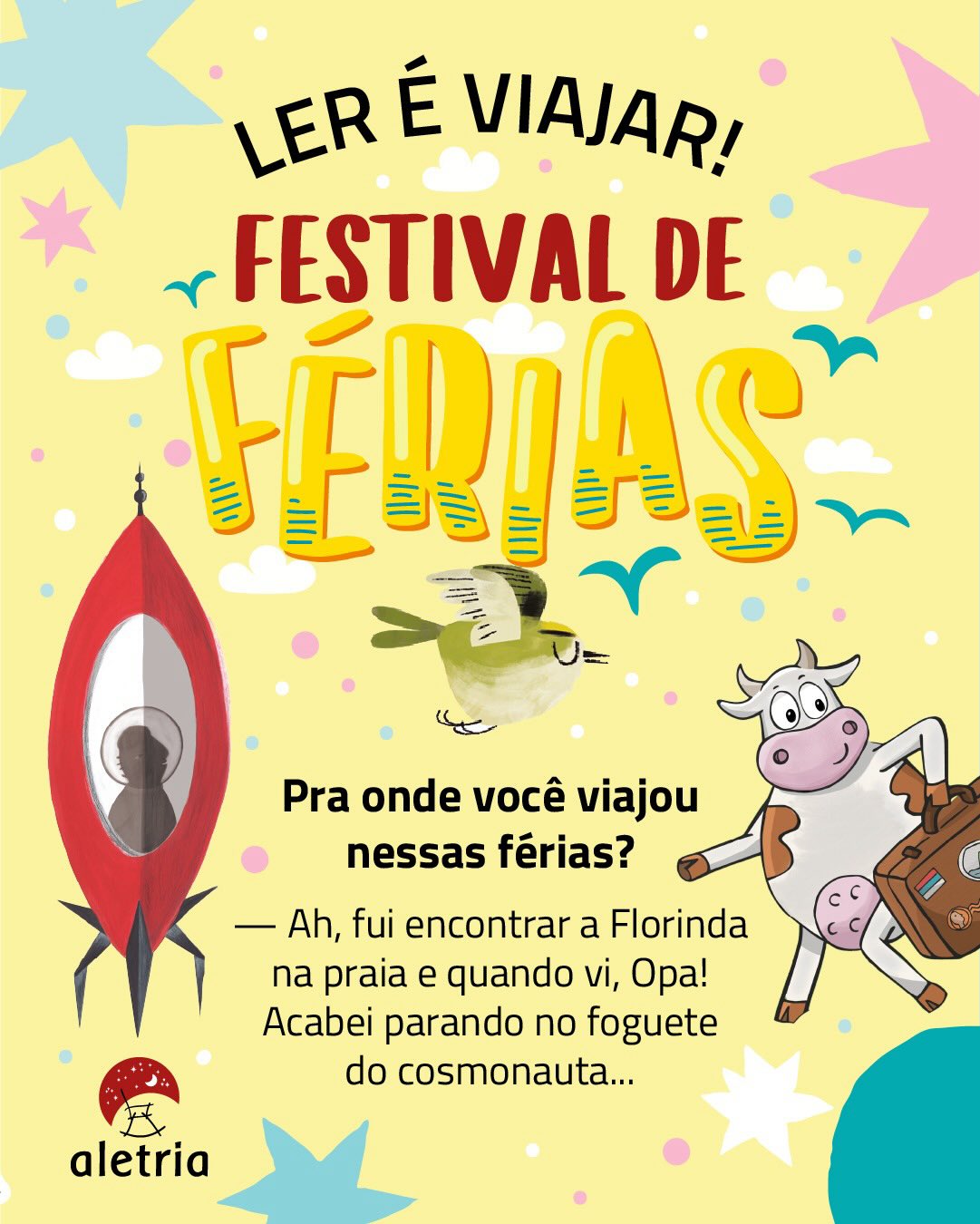 Festival de Férias: Ler é Viajar!