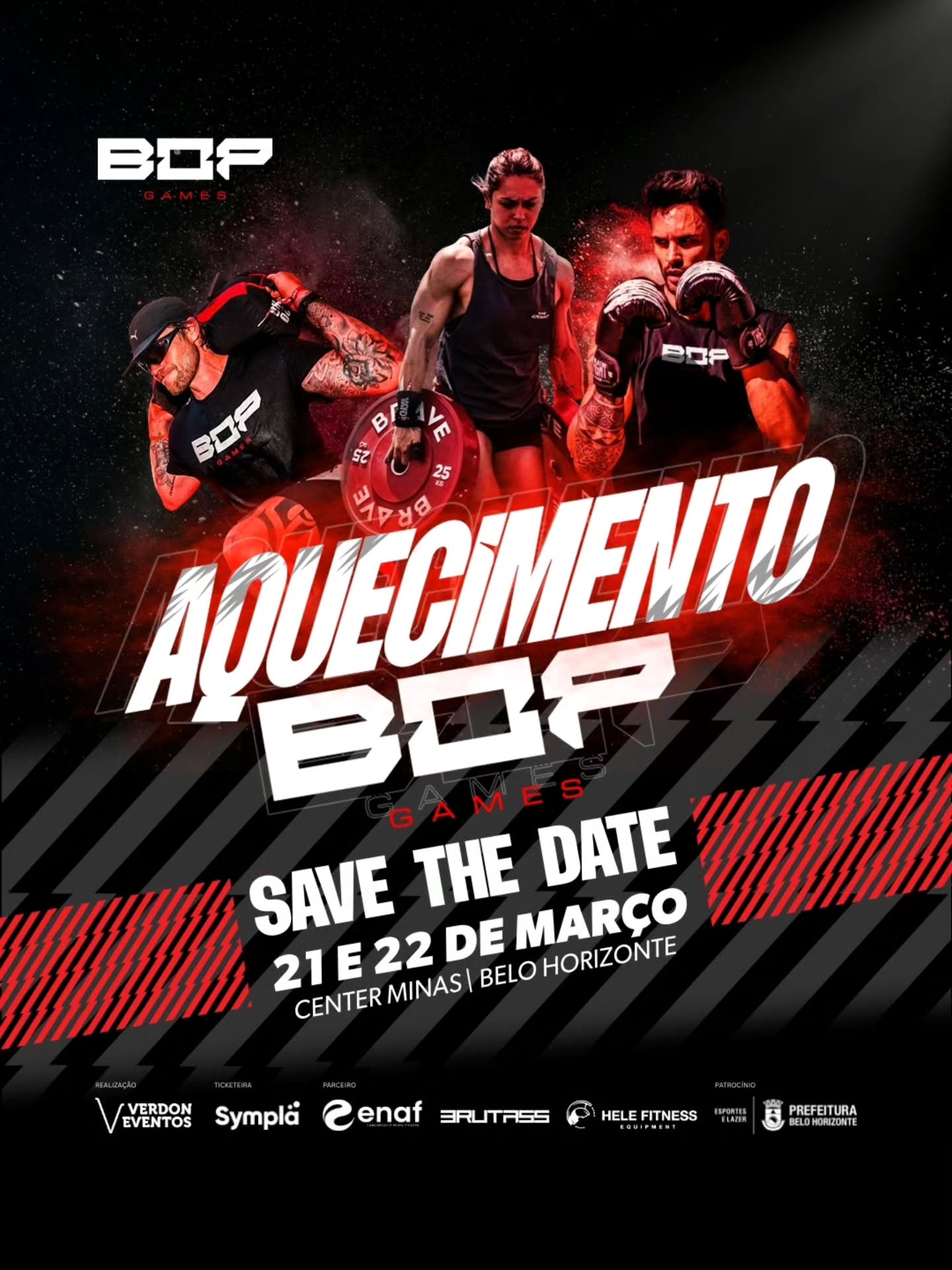 Aquecimento BOP Games 2025