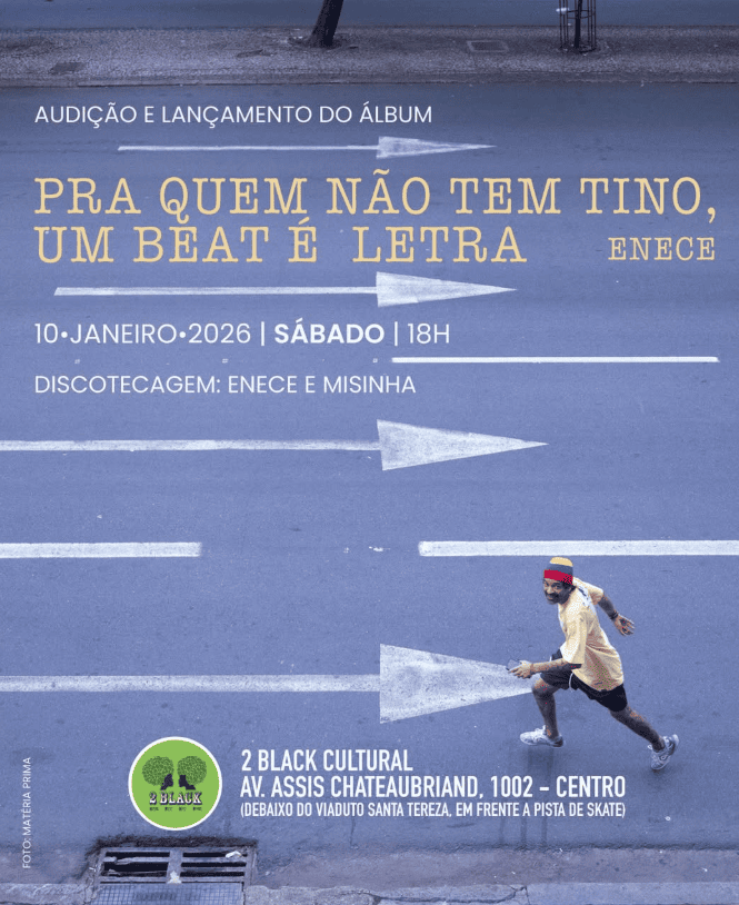 Audição e Lançamento do Álbum: "Pra Quem Não Tem Tino, Um Beat é Letra", de ENECE