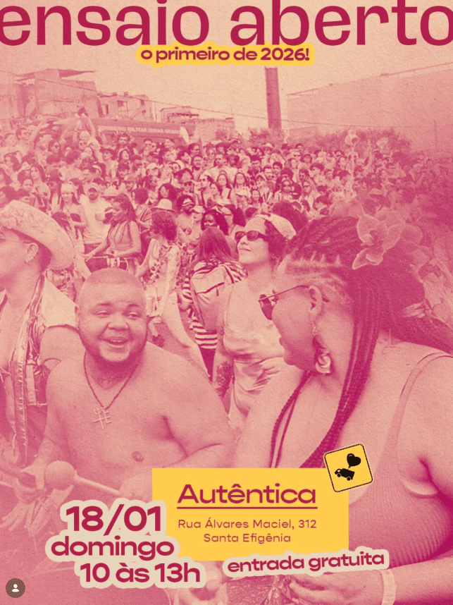 Ensaio 2026: Bloco Truck do Desejo