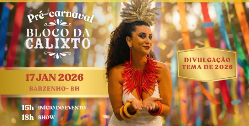 Pré-Carnaval 2026: Bloco da Calixto