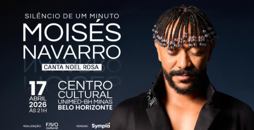 Show: Lançamento do Álbum "Silêncio de um Minuto", de Moisés Navarro