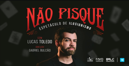 Imagem de publicação do espetáculo de Ilusionismo