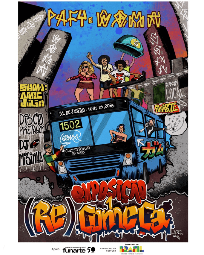 Exposição: (Re)conheça - Pafy e Goma