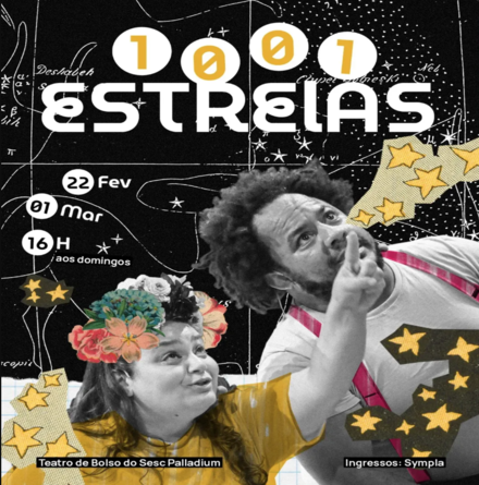 Imagem Ilustrativa do espetáculo "Mil e uma Estrelas"