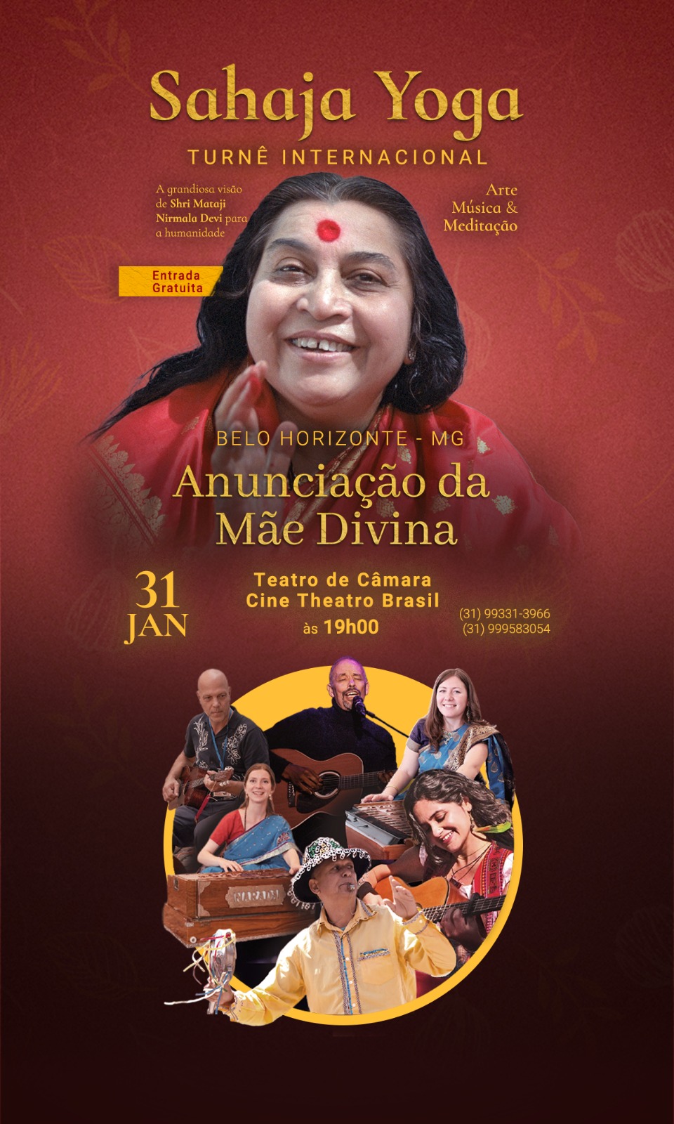 Flyer oficial de divulgação 