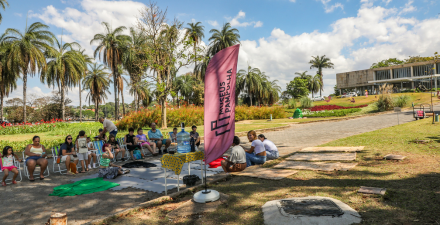 Oficina no Jardim do Museu de Arte da Pampulha