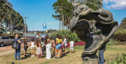 Oficina no Museu de Arte da Pampulha
