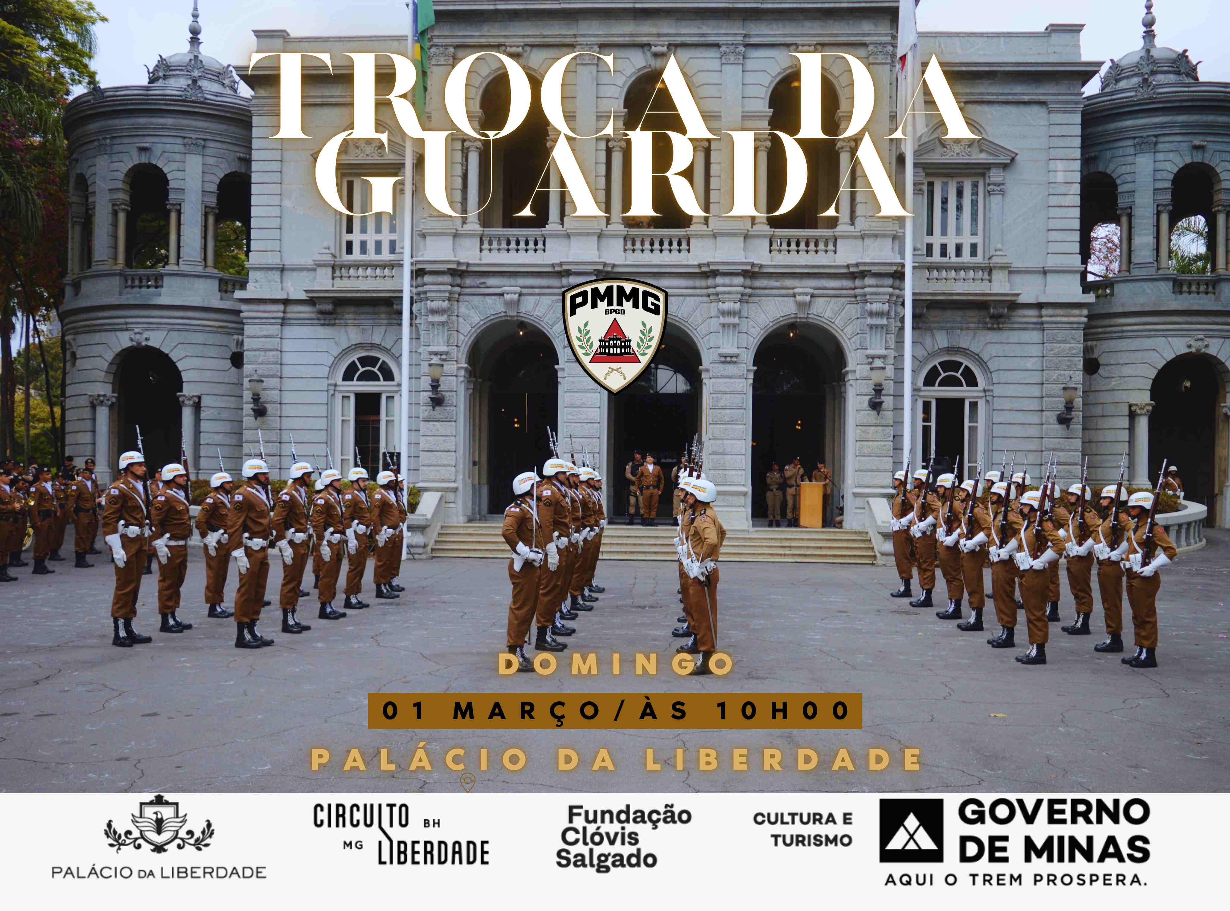 Troca da Guarda Governamental 2026