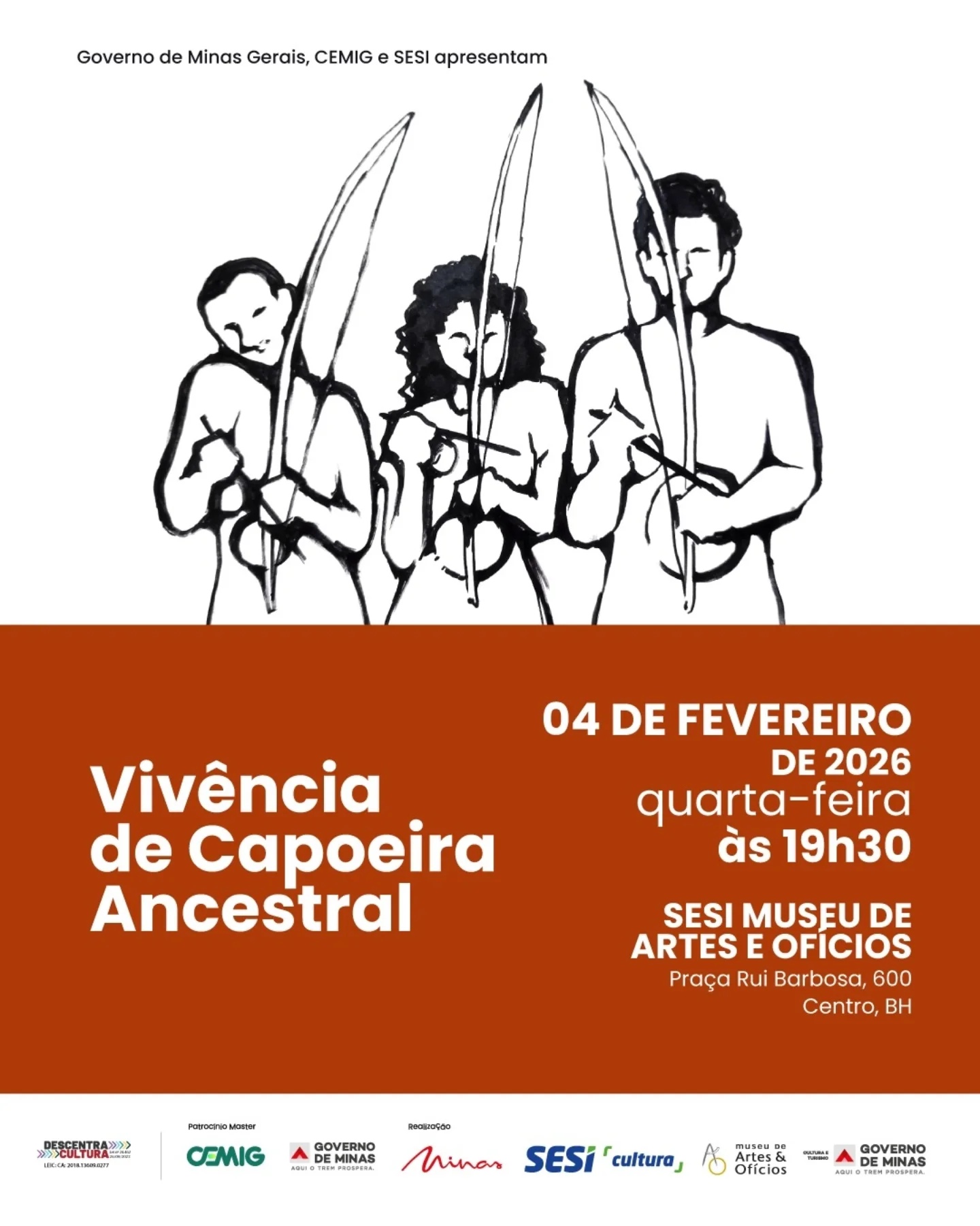 Vivência de Capoeira Ancestral