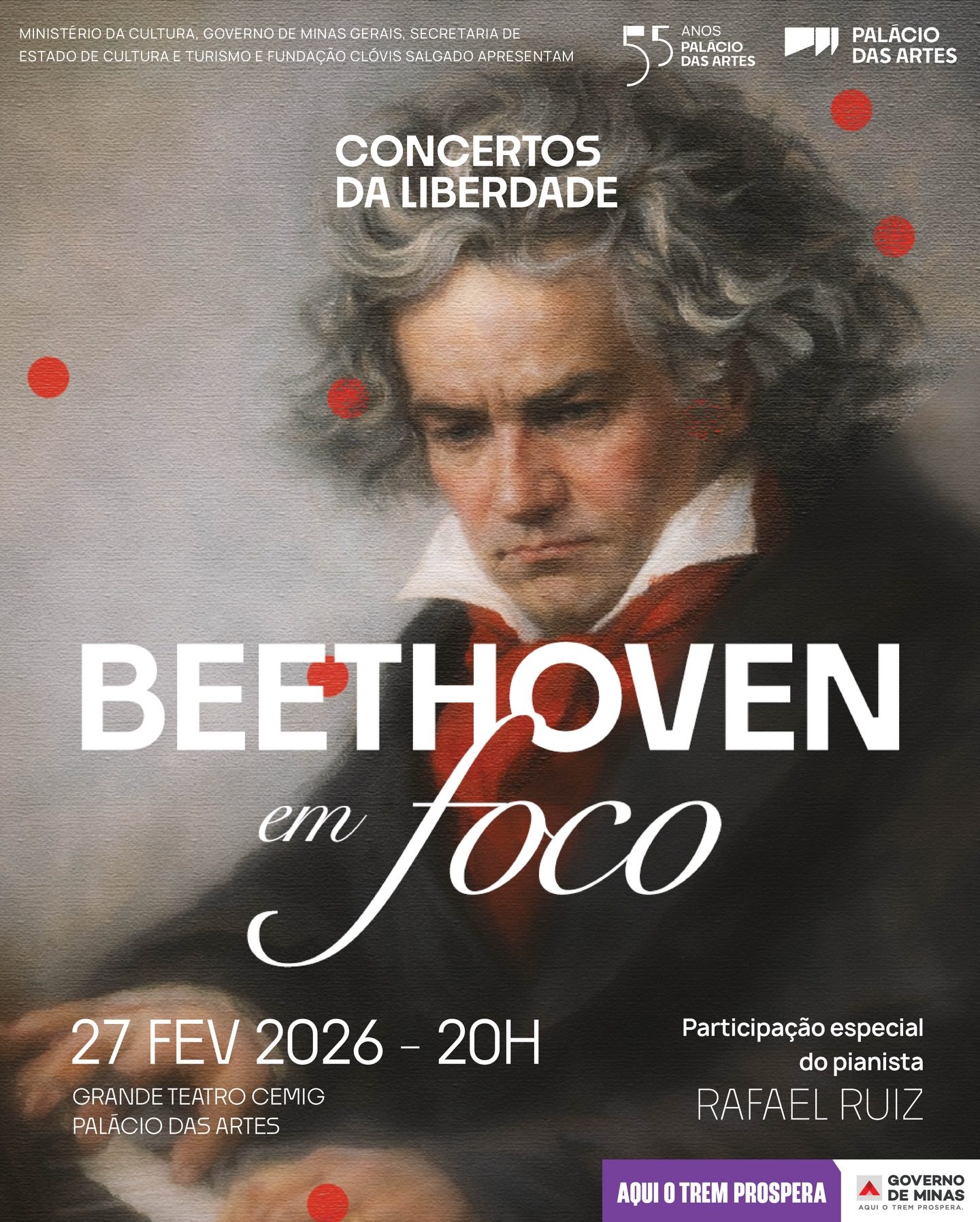 Espetáculo: “Concertos da Liberdade - Beethoven em Foco”