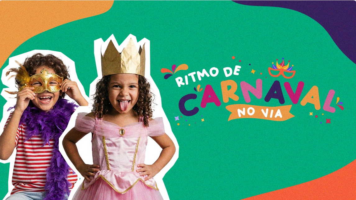 Ritmo de Carnaval no ViaShopping