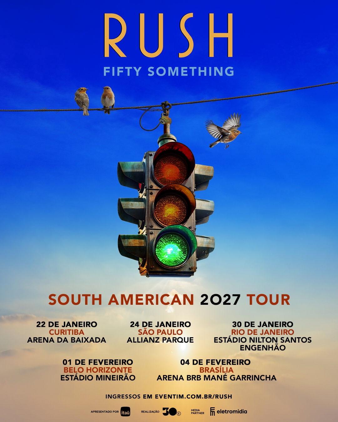 Reprodução Oficial Show: Rush