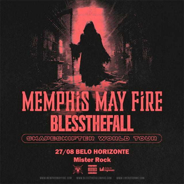 Reprodução Oficial Memphis May Fire + Blessthefall