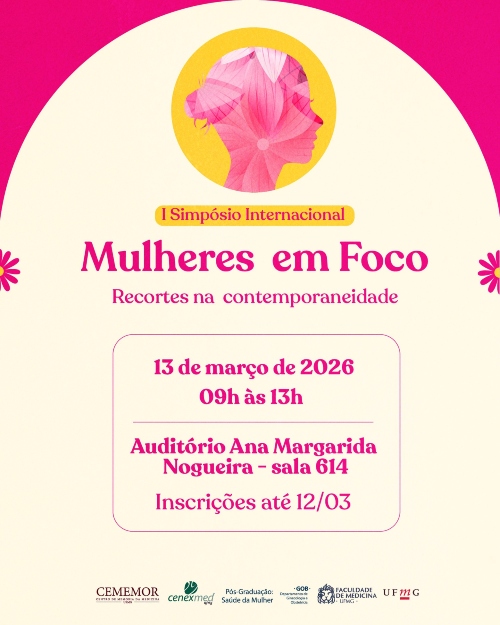 flyer com informações do evento