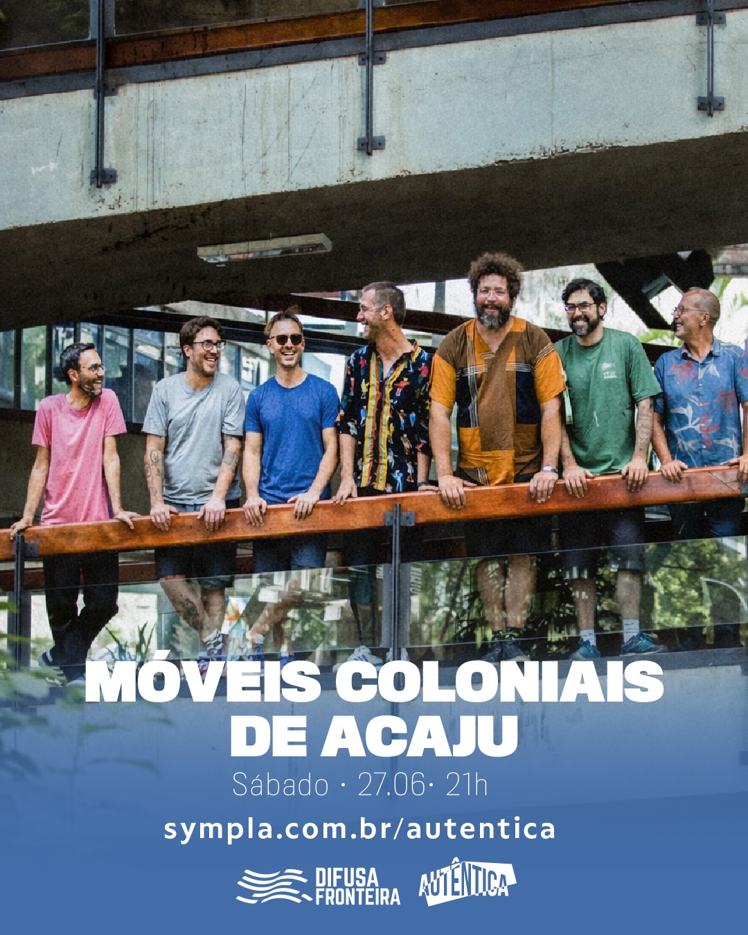 Reprodução Instagram Divulgação do evento com imagem do grupo Móveis Coloniais de Acaju