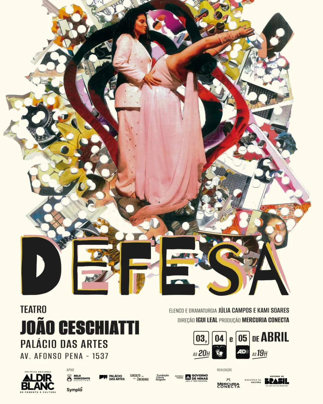 Foto de capa do espetaculo teatral Defesa 
