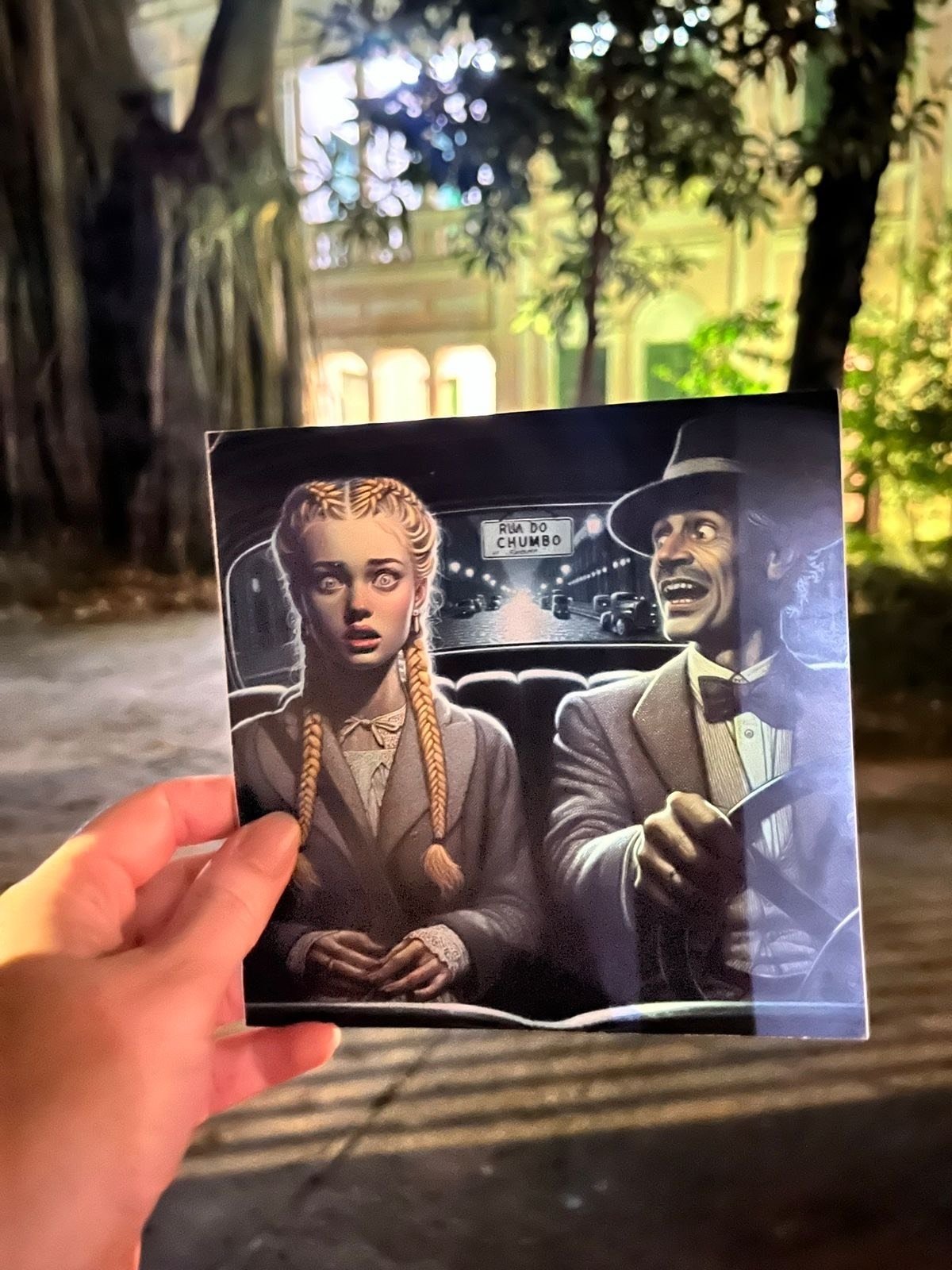 Imagem da Moça fantasma da Rua do chumbo