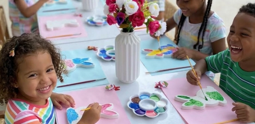Infantil: Oficinas de Páscoa no Botânico com a Balão Vermelho Recreação