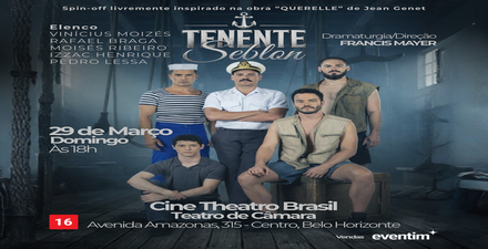 Imagem de divulgação da peça Tenente Seblon 