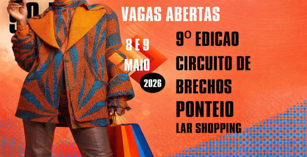 Arte visual da feira de roupas 