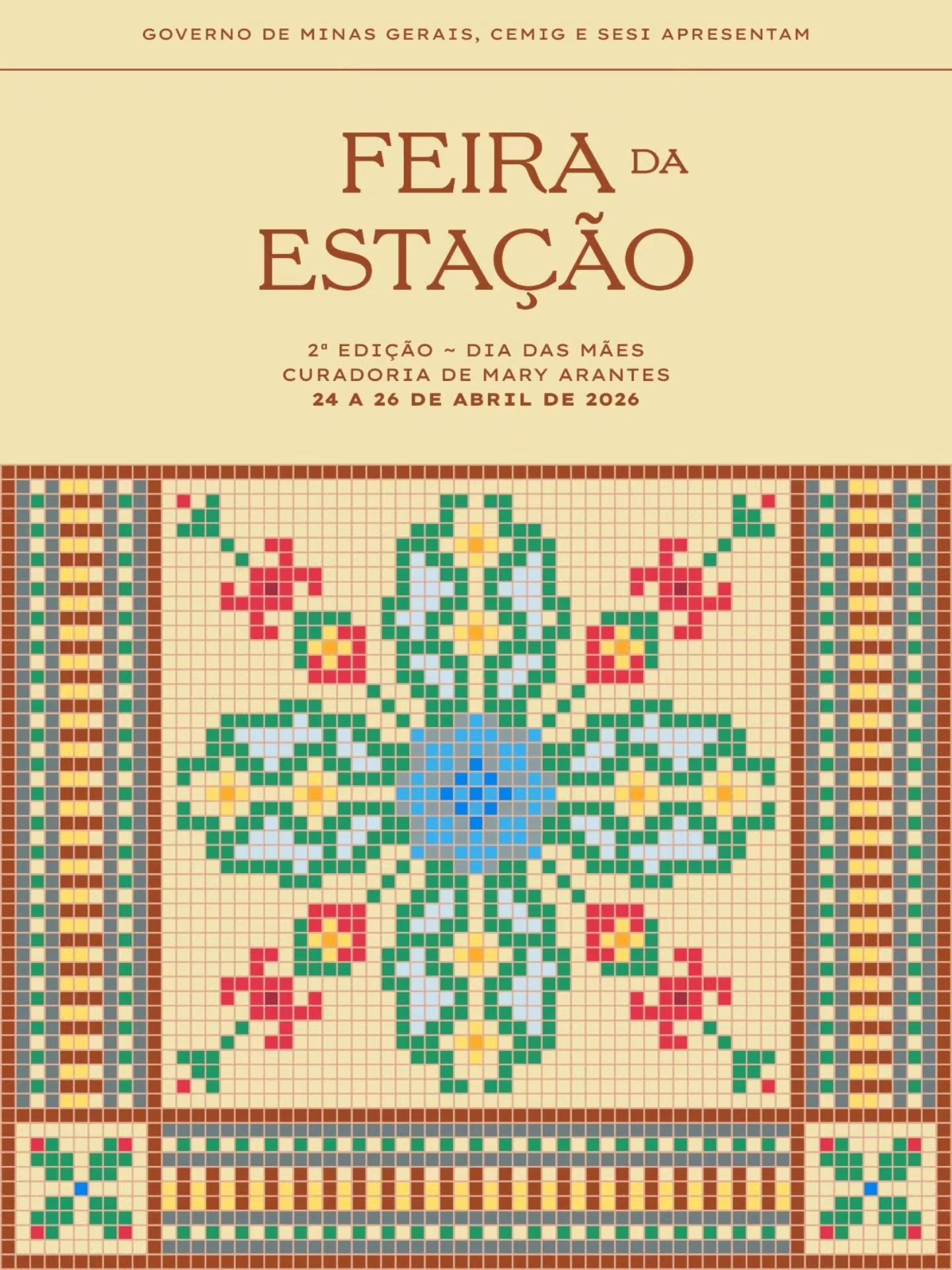 Foto de capa convidativa sobre a feira da estação 