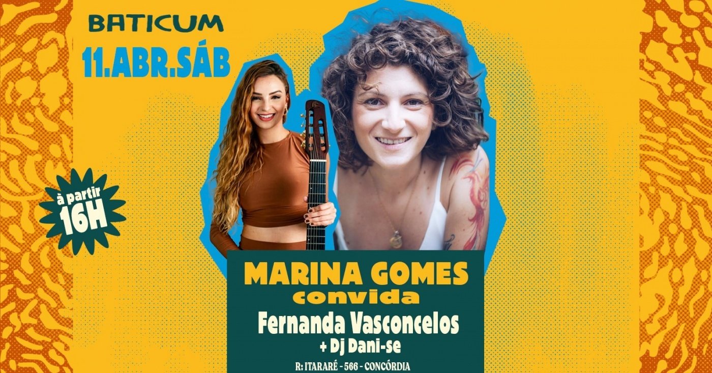 Show: Marina Gomes convida Fernanda Vasconcelos